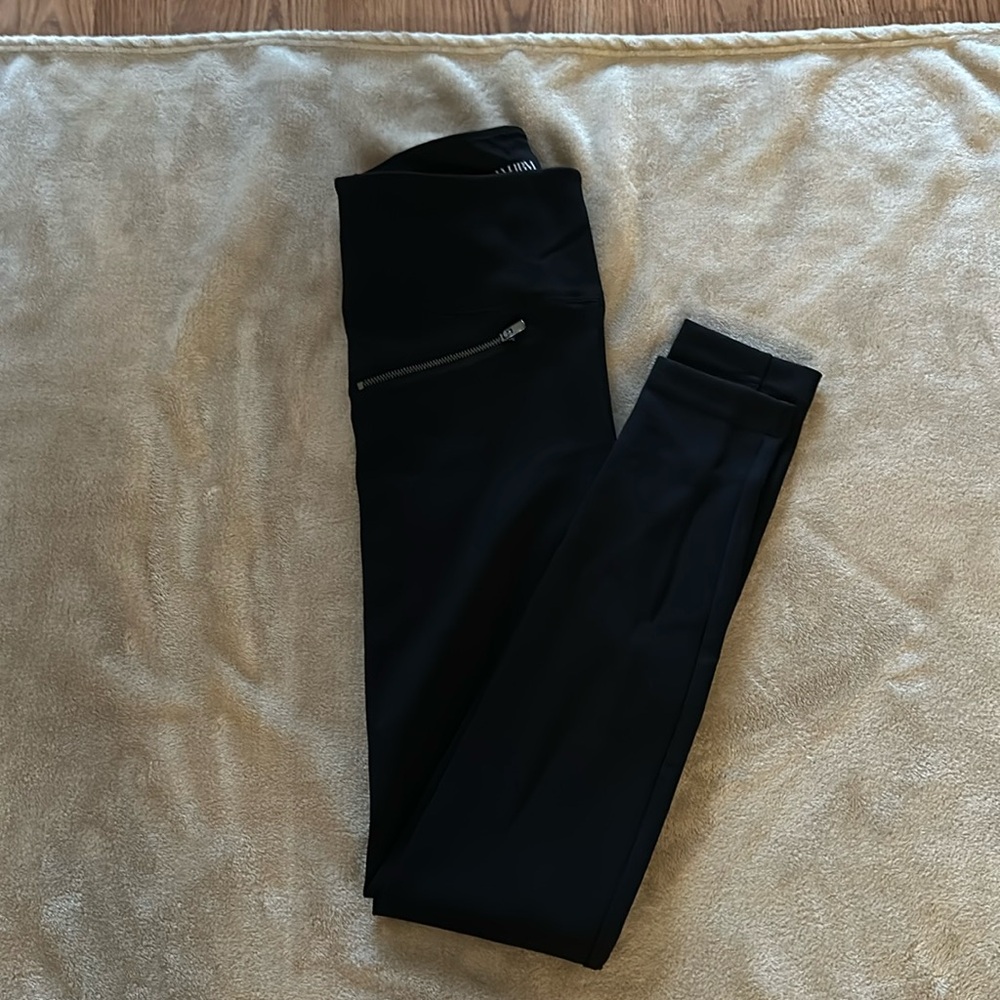 White House Black Market Black Runway Leggings, NWOT